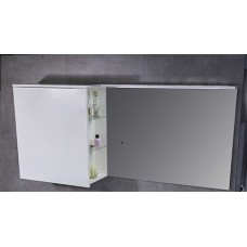 ЗЕРКАЛЬНЫЙ ШКАФ 150 СМ FANCY MARBLE VIVARA, БЕЛЫЙ